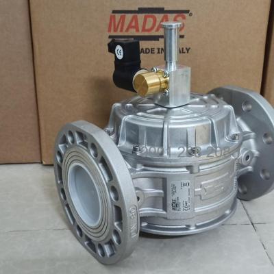 VAN ĐIỆN TỪ THƯỜNG MỞ RESET BẰNG TAY M16/RM N.A DN80 MADAS